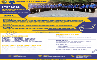 Info PPDB SMPN 3 Tasikmadu